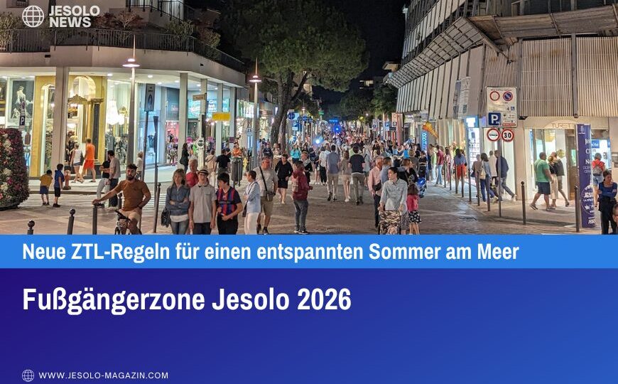 Fußgängerzone Jesolo 2026