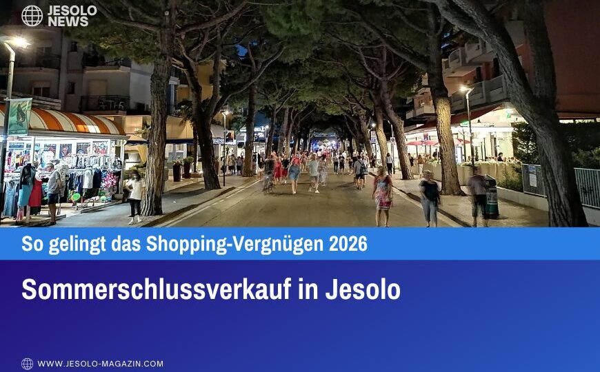 Sommerschlussverkauf in Jesolo