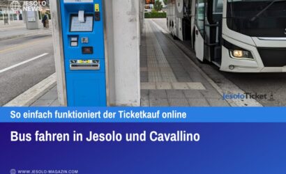 Bus fahren in Jesolo und Cavallino