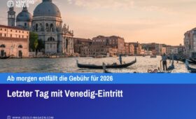 Letzter Tag mit Venedig-Eintritt
